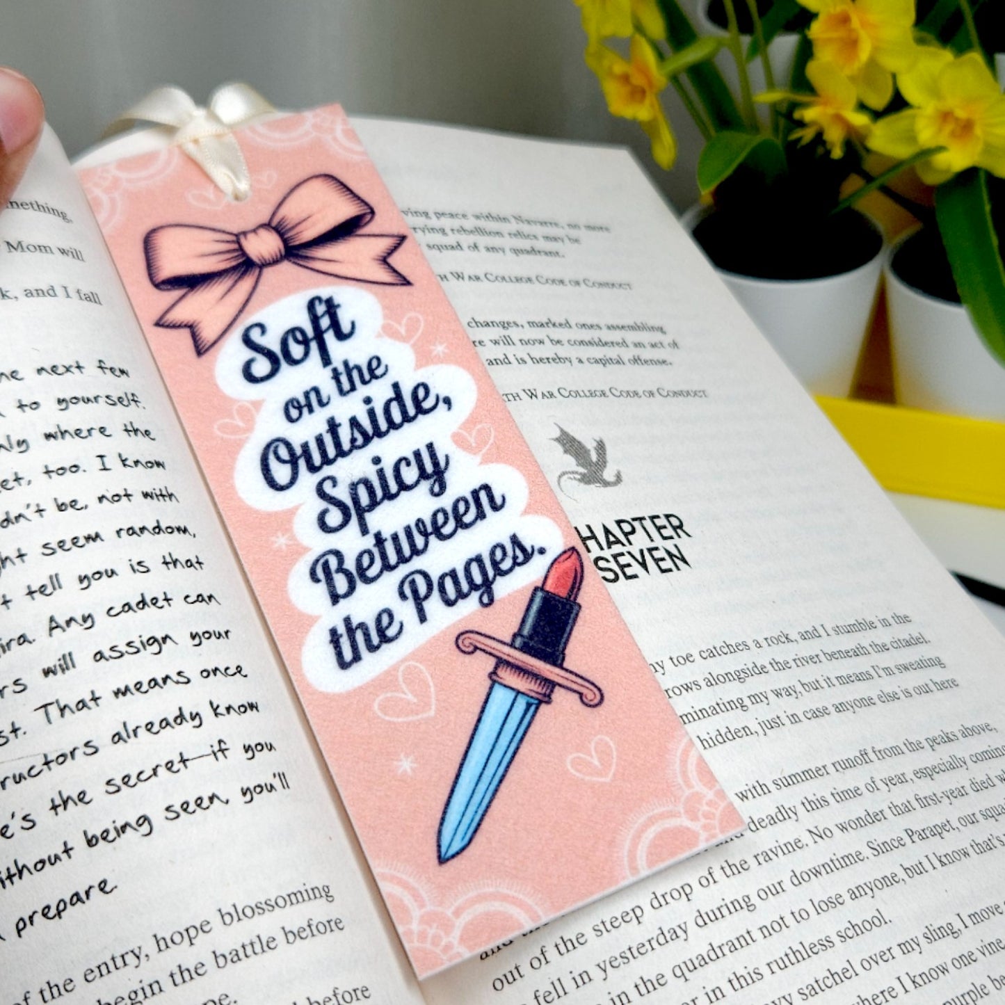Spicy Bookmarks: "Soft on the Outside, Spicy Between the Pages"