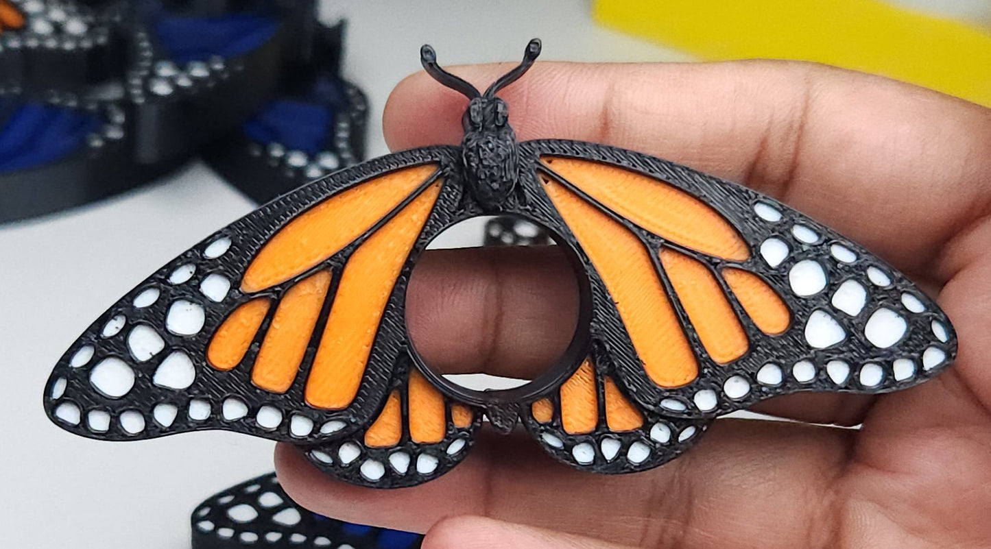 Monarch Butterfly Book Page Holder - Orange