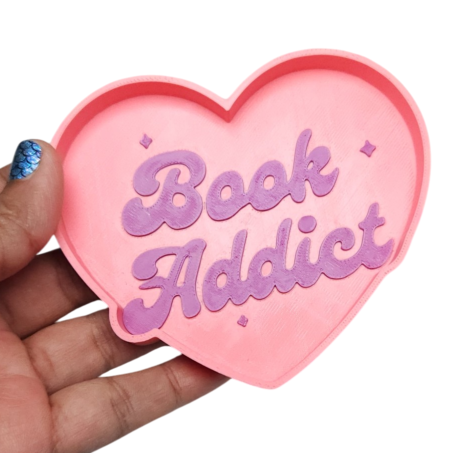 Book Addict Trinket Tray