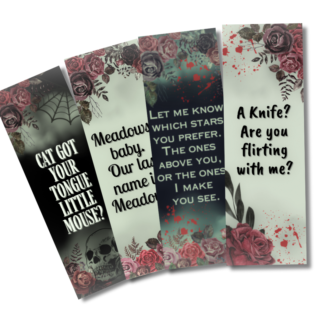 Cat and Mouse Duet Bookmarks (Haunting Adeline / Hunting Adeline)