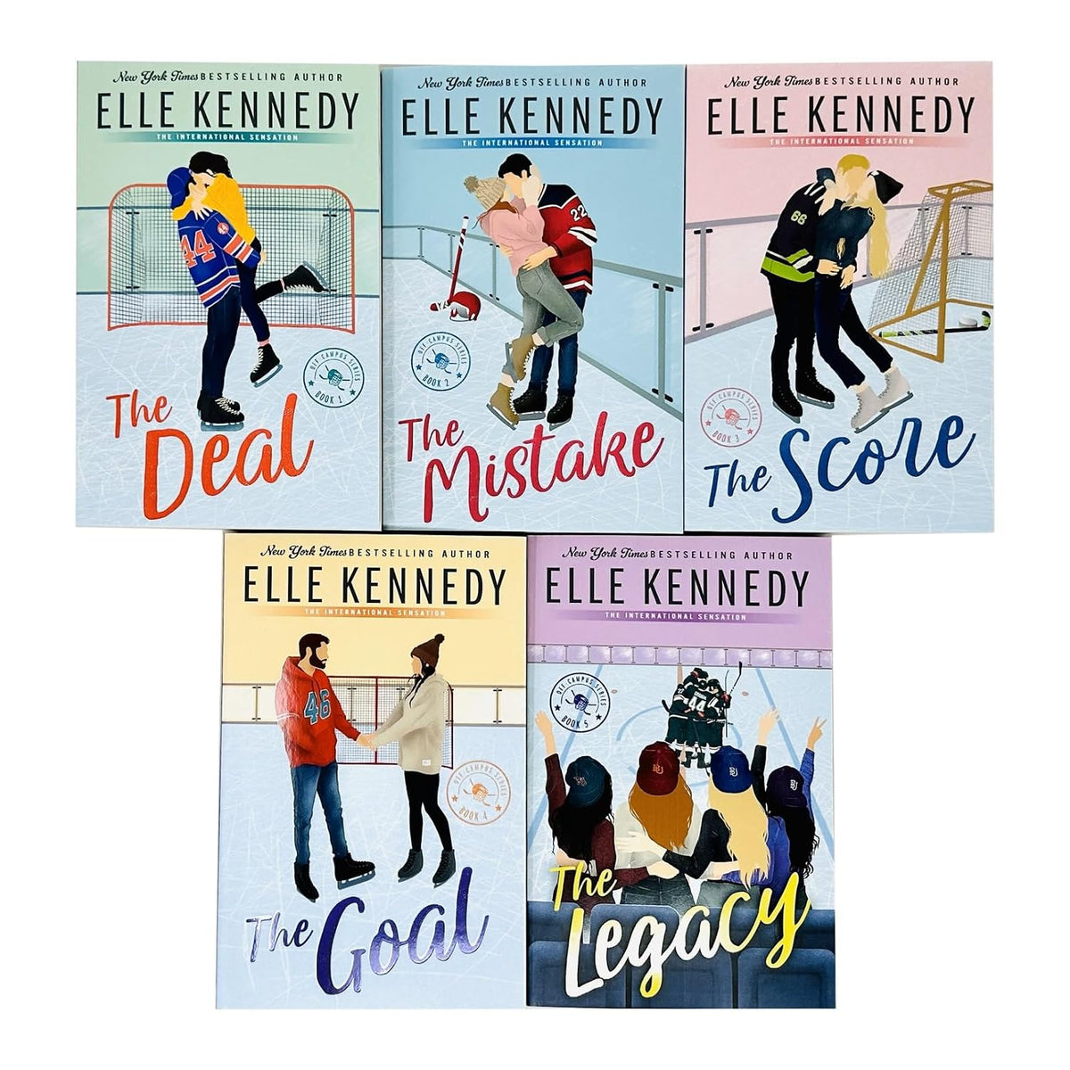 Elle Kennedy - Miniature Books Replicas - Off Campus Series