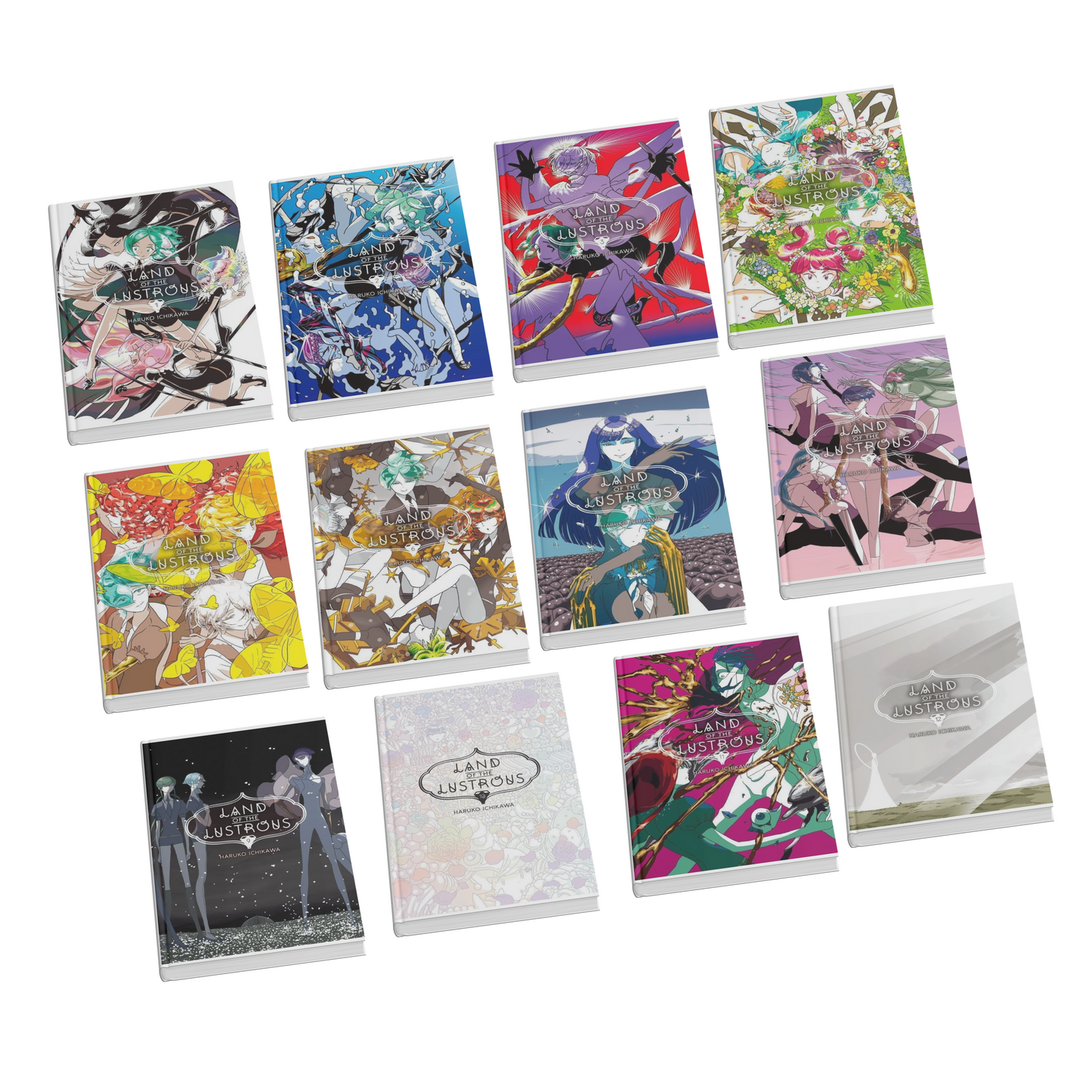 Land of the Lustrous - Miniature Books Replicas (12 miniature book set)