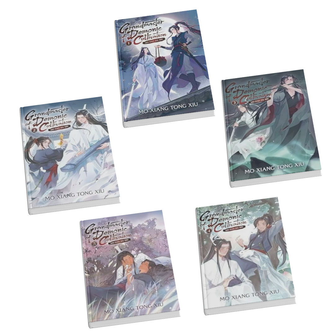 Mo Xiang Tong - Miniature Books Replicas - Grandmaster of Demonic Cultivation (5 miniature book set)