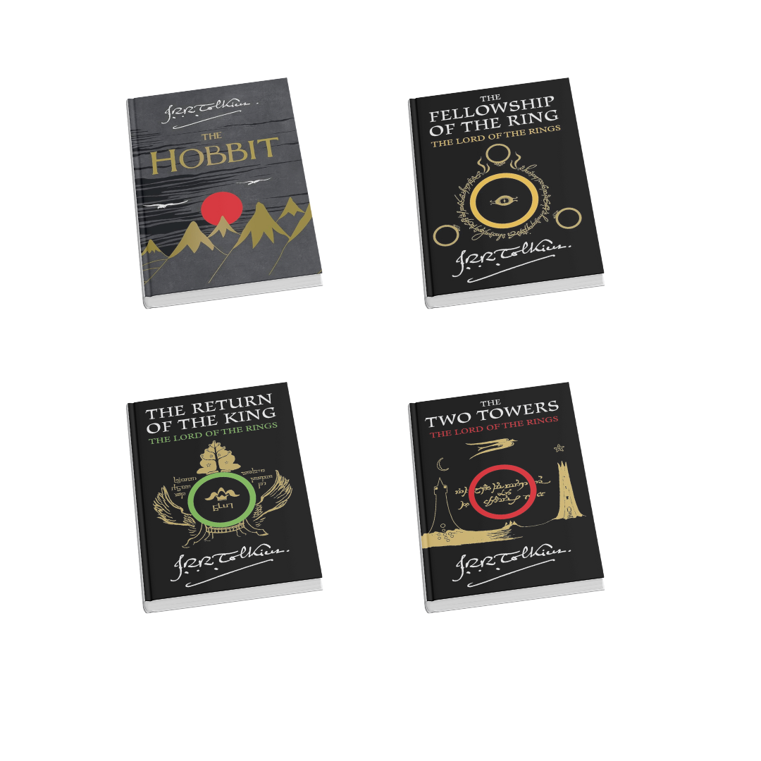 LOTR Lord of the Rings - Miniature Books Replicas