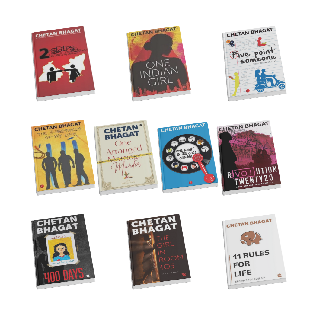 Chetan Bhagat - Miniature Books Replicas