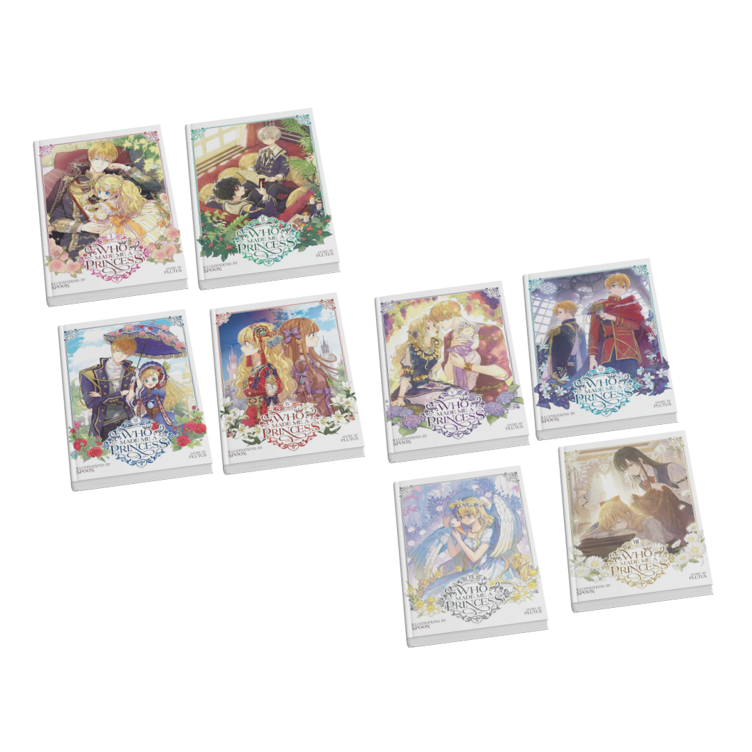 Who Made me a Princess - Miniature Books Replicas (8 miniature book set)