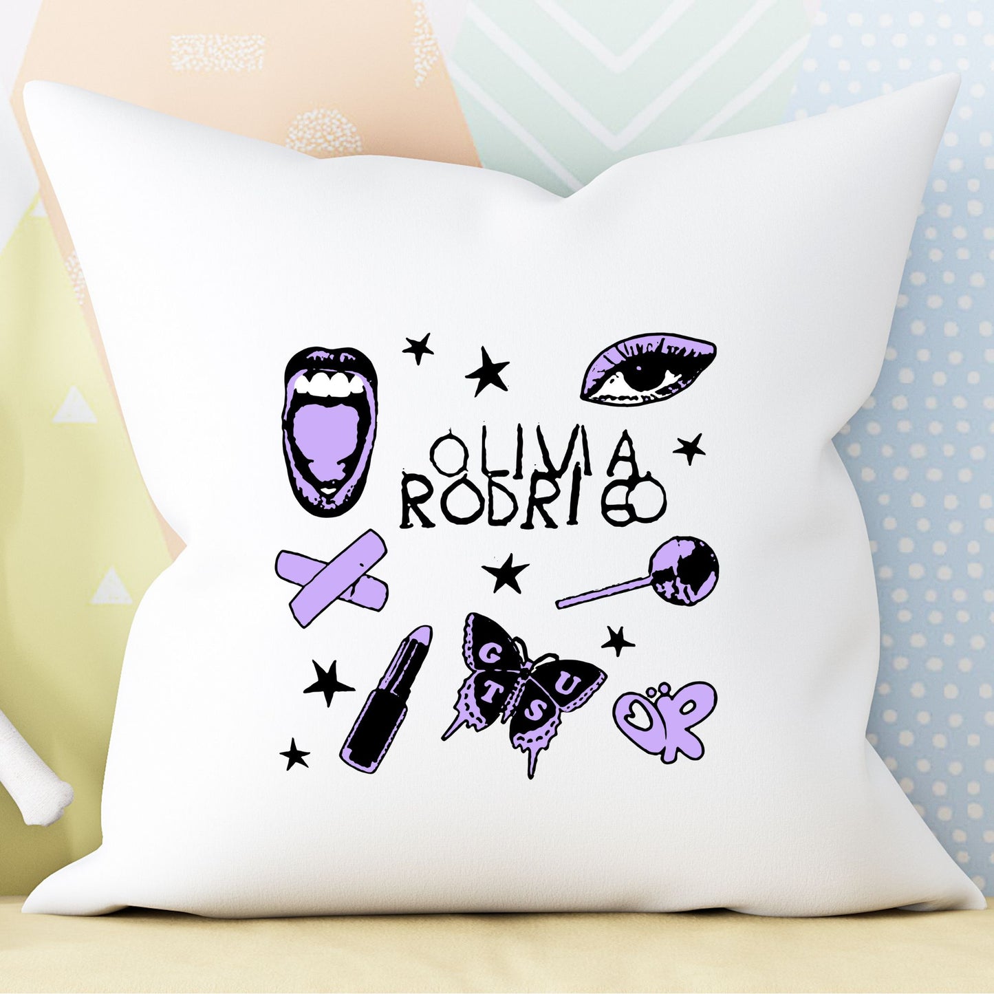 Satin Cushion - Olivia Rodrigo