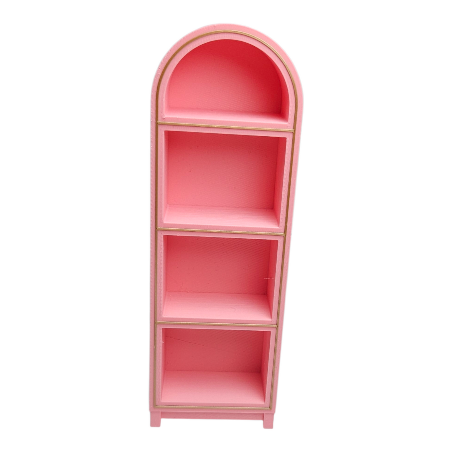 Miniature Arched Bookshelf – fits Tuneemanee Miniature Books