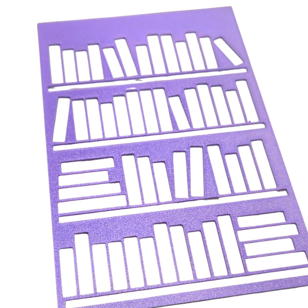 Journal Stencils | Speech Bubble, Book Tracker & Water Intake Tracker | PLA Plastic Reusable Planner Stencils