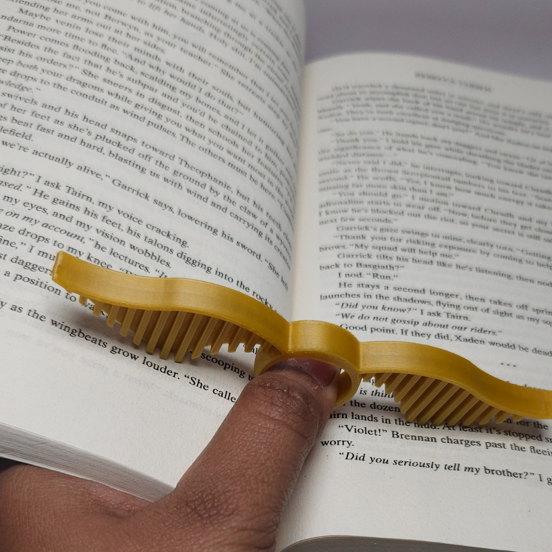 Thumb Book Page Holder - Snitch