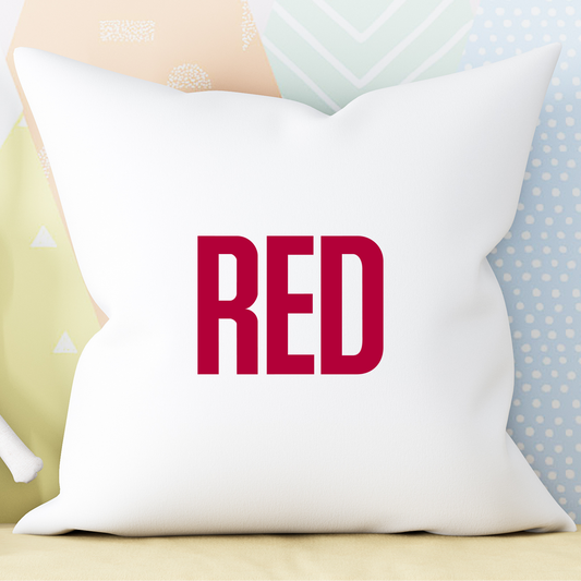 Satin Cushion - Taylor Swift - Red