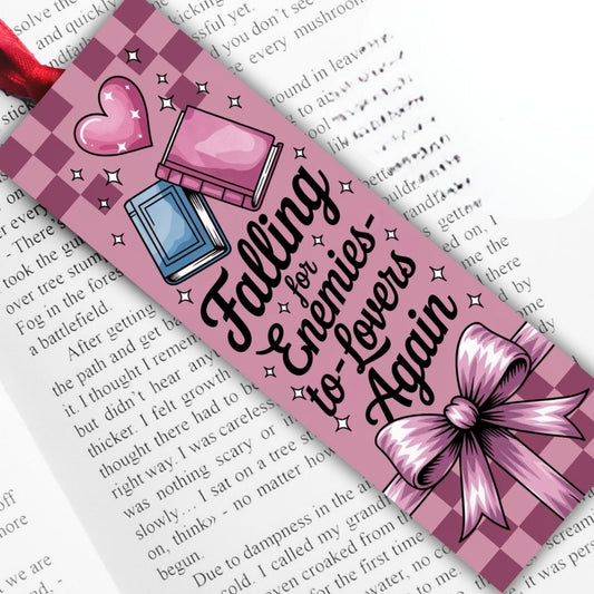 Spicy Bookmarks: "Falling for Enemies-to-Lovers Again"