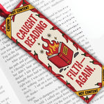 Spicy Bookmarks: "Caught Reading Filth Again"