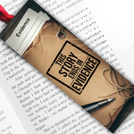 Crime Mystery Bookmark: This Story Ends in Evidence