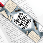 Crime Mystery Bookmark: Reader of Records and Regrets