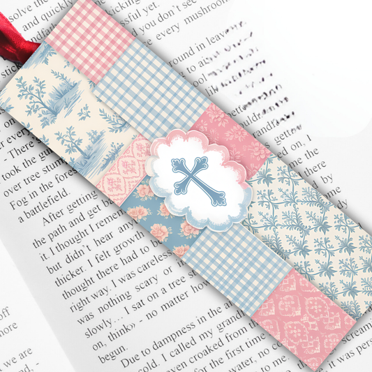 Christian Bookmarks: Patchwork Cross