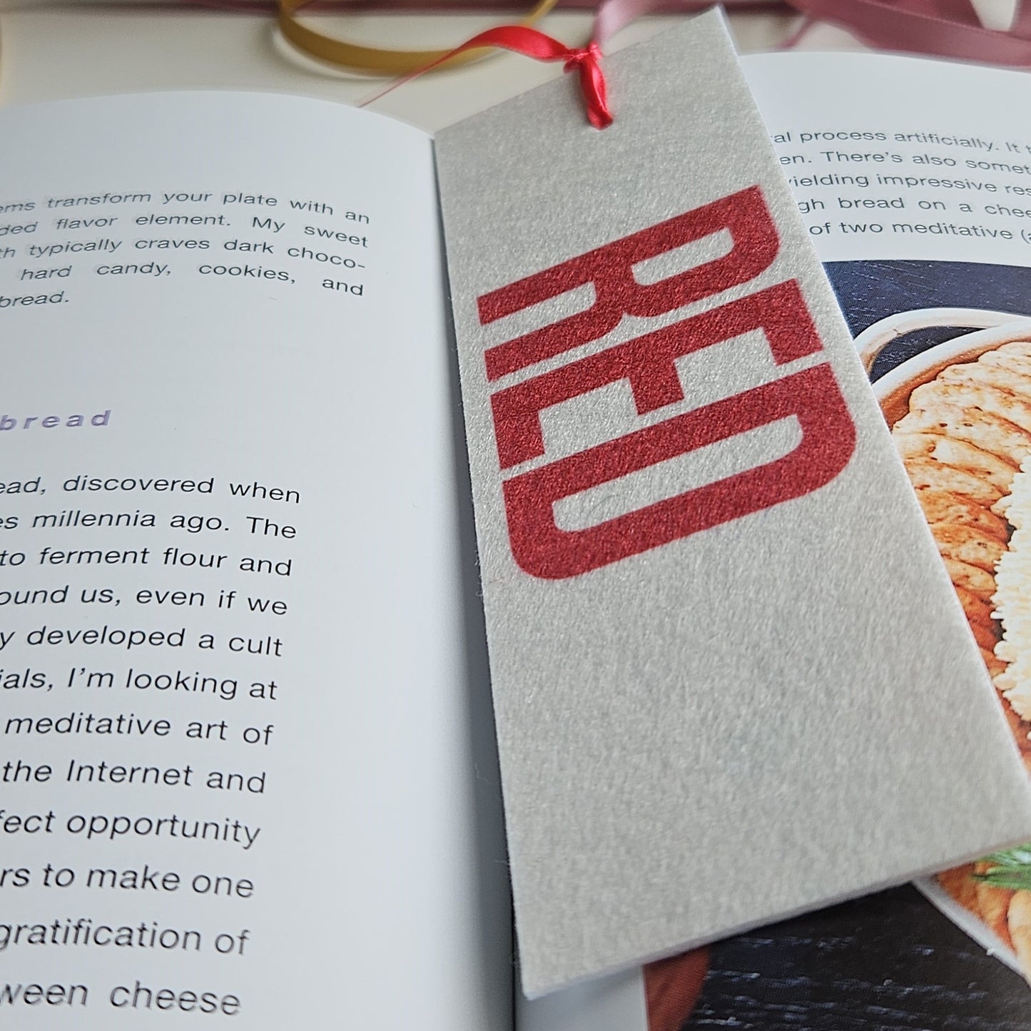 Taylor Swift Felt Bookmark - RED