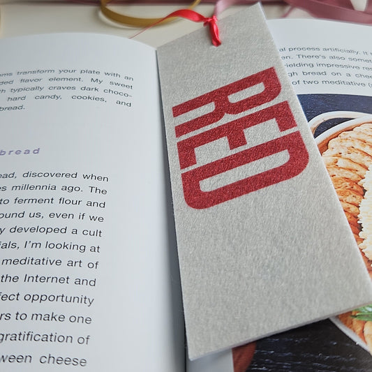 Taylor Swift Felt Bookmark - RED