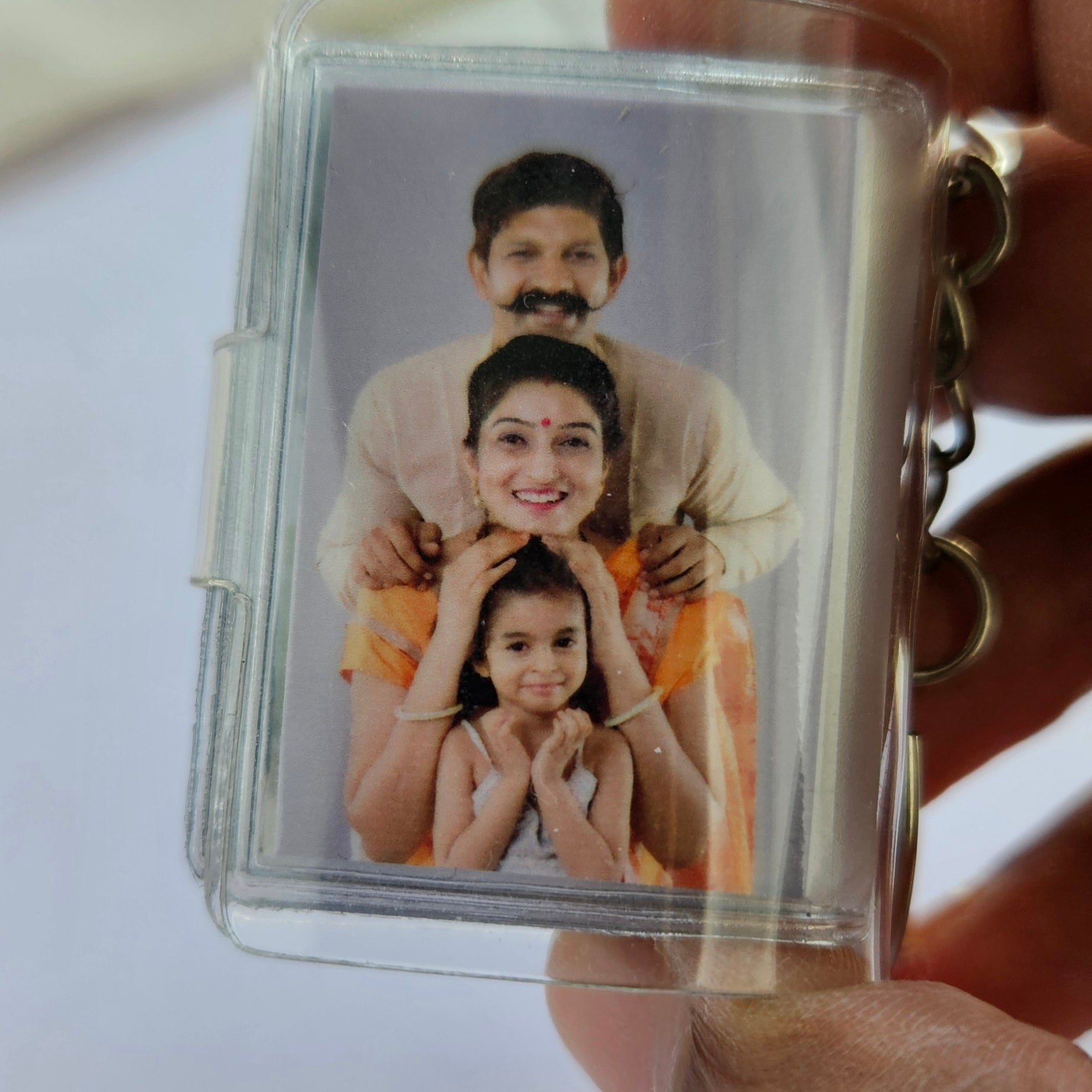 Personalized Mini Album - Custom Keychain Scrapbook (Holds 16 Photos ...