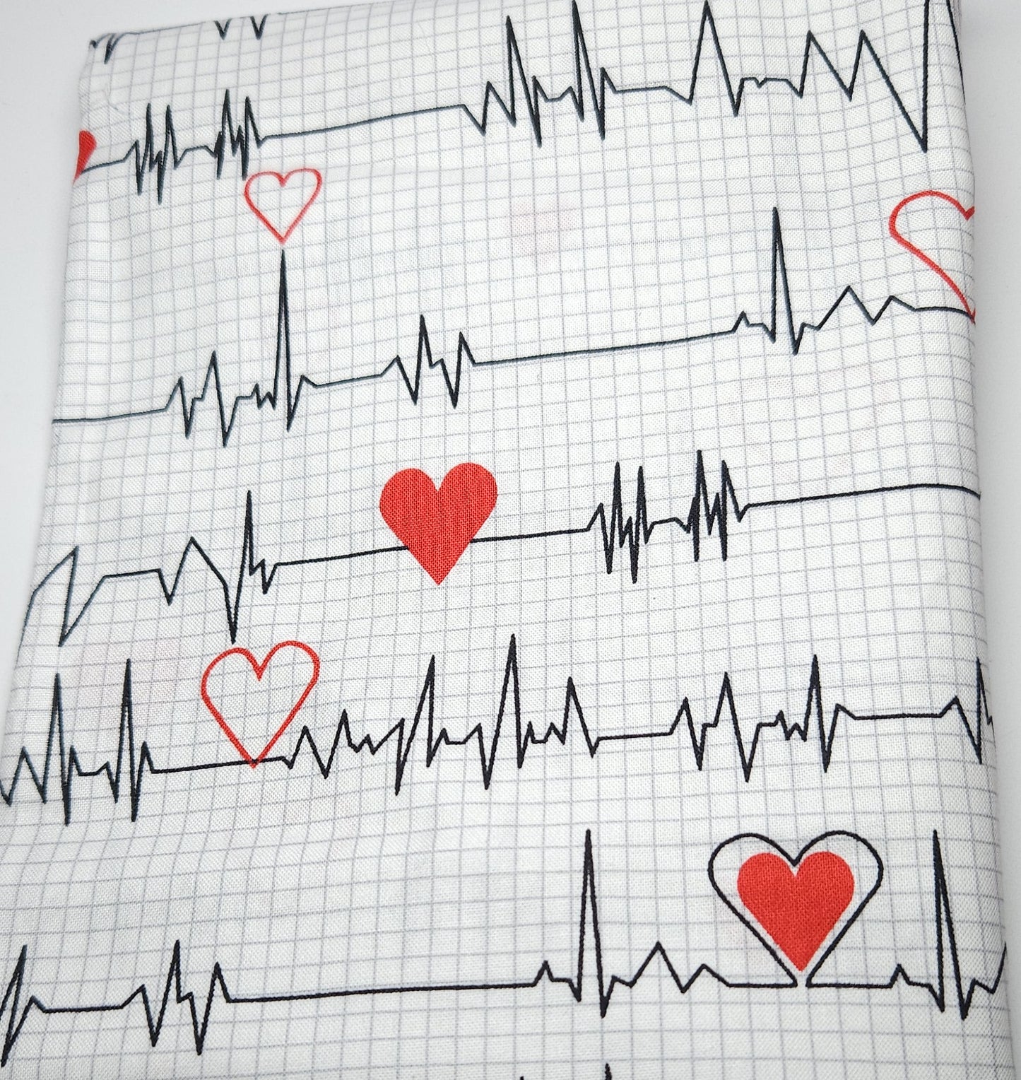 Love ECG Fabric Dust Jacket — Protect Your Books in Style