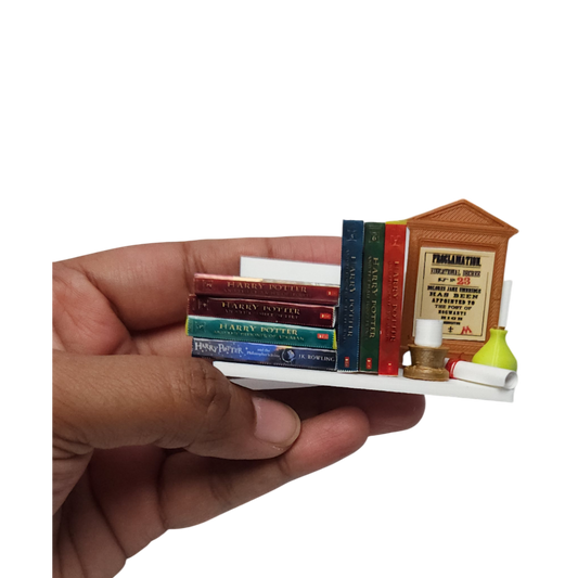 📚 Custom Mini Bookshelf Magnet