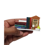 📚 Custom Mini Bookshelf Magnet