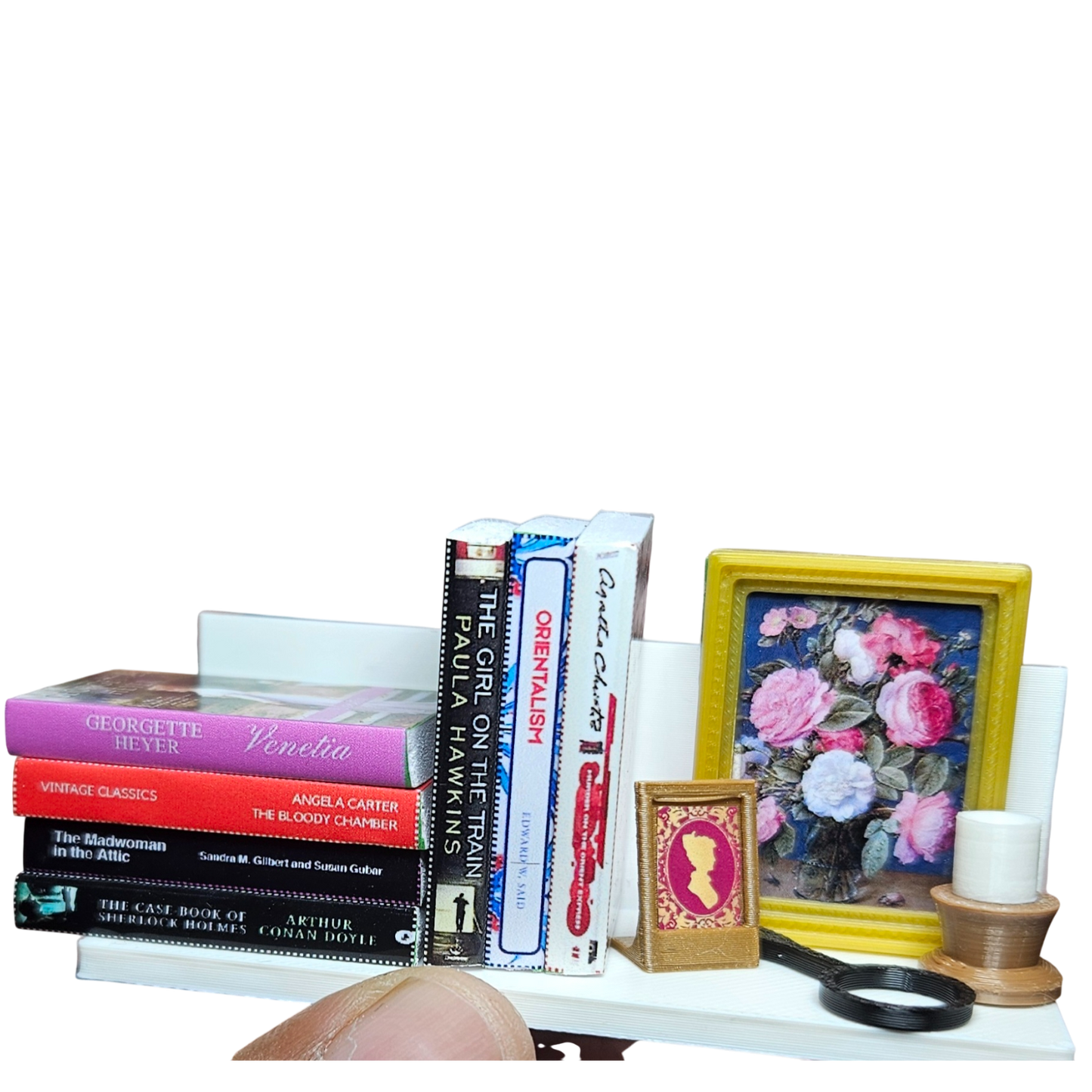 📚 Custom Mini Bookshelf Magnet