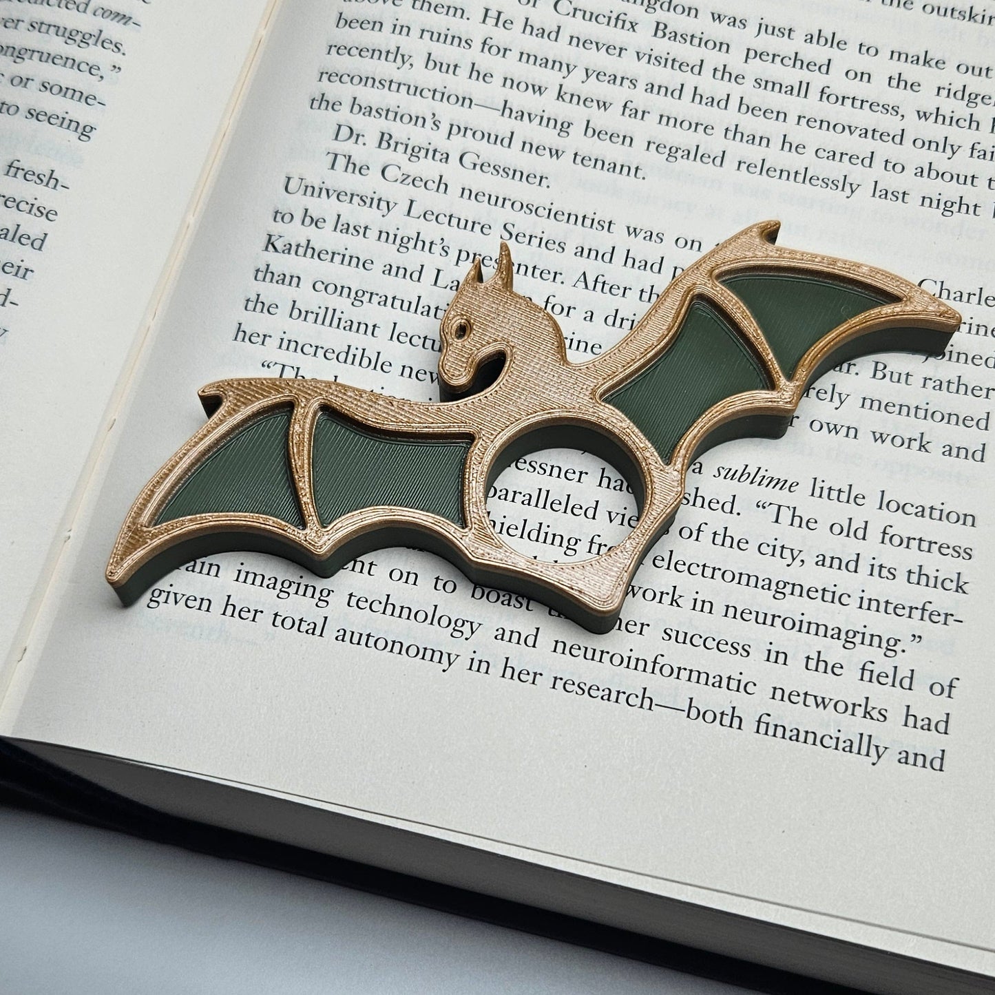 Thumb Book Page Holder - Dragon