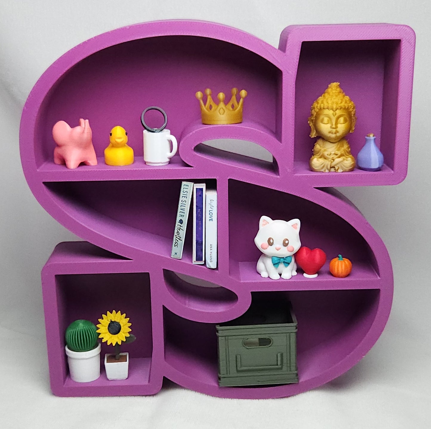 Miniature Initial Bookshelf