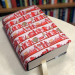 Bookish Theme Fabric Dust Jacket — Protect Your Books in Style  - Sweetheart Valentines