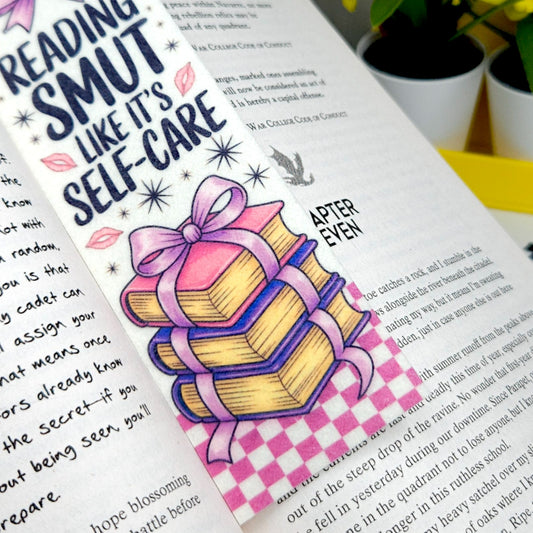 Spicy Bookmarks: "Reading Smut Like It's Self-Care"