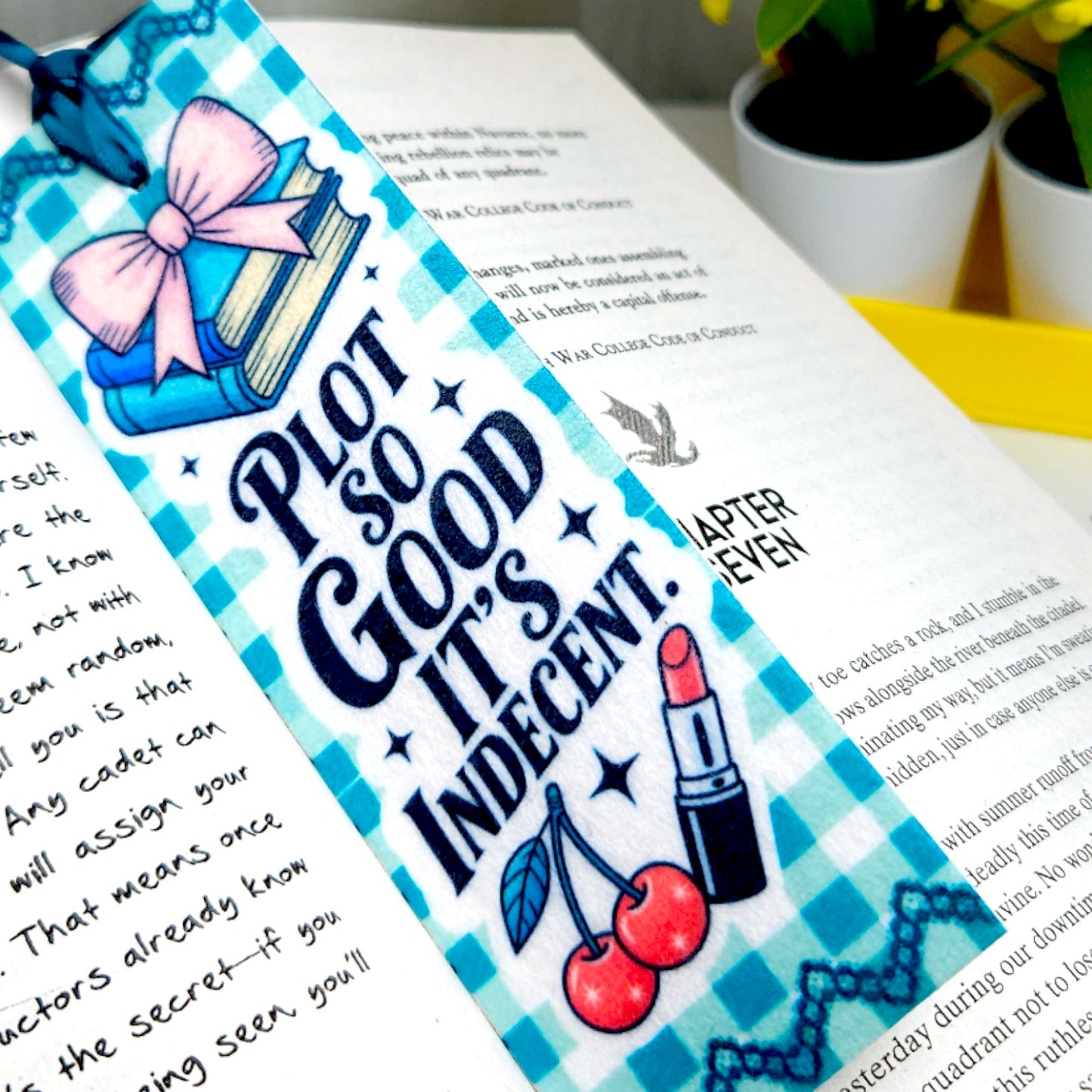 Spicy Bookmarks: "Plot So Good It's Indecent"