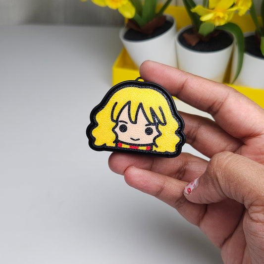 Wizarding Book Clicker – Harry Potter–Inspired Fidget Keychain - Hermione Granger