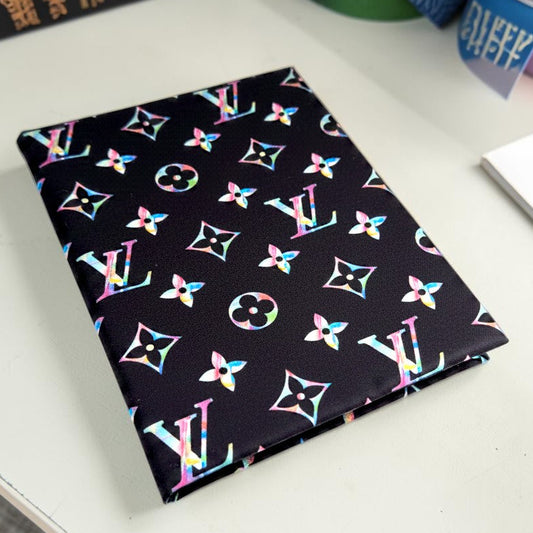 Designer inspired  Fabric Dust Jacket — Protect Your Books in Style