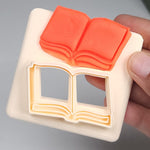 Open Book Polymer Clay Cutter