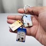 Miniature Book Trio Keychain – Khaled Hosseini - The Kite Runner, A Thousand Splendid Suns, And the Mountains Echoed