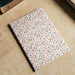Pastel Meadow Sprig Book Fabric Dust Jacket — Protect Your Books in Style