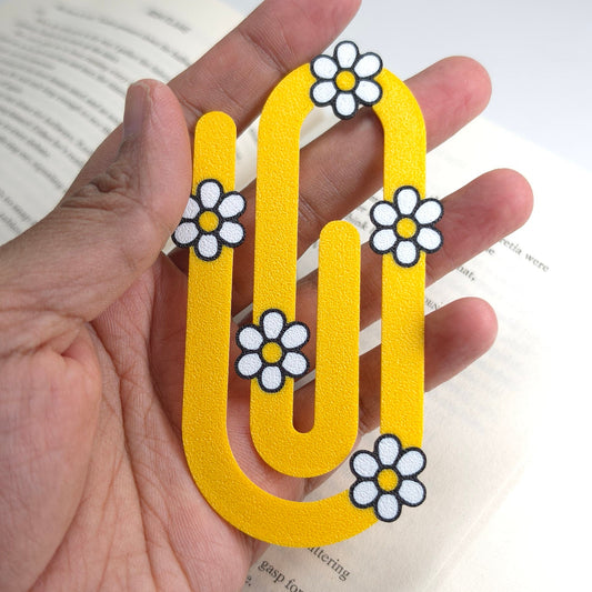 Daisy Jumbo Paperclip Bookmark