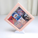 Devotional Miniature Book Frame Display - Peach
