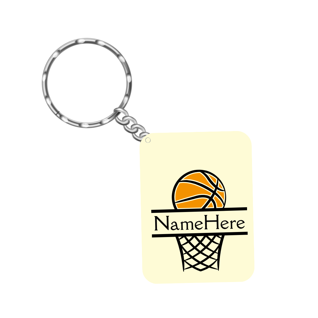 Personalized Name Keychain – Bag Tag for Kids, Backpack Name Tag, Diaper Bag Label, Lunchbox Key Ring Gift