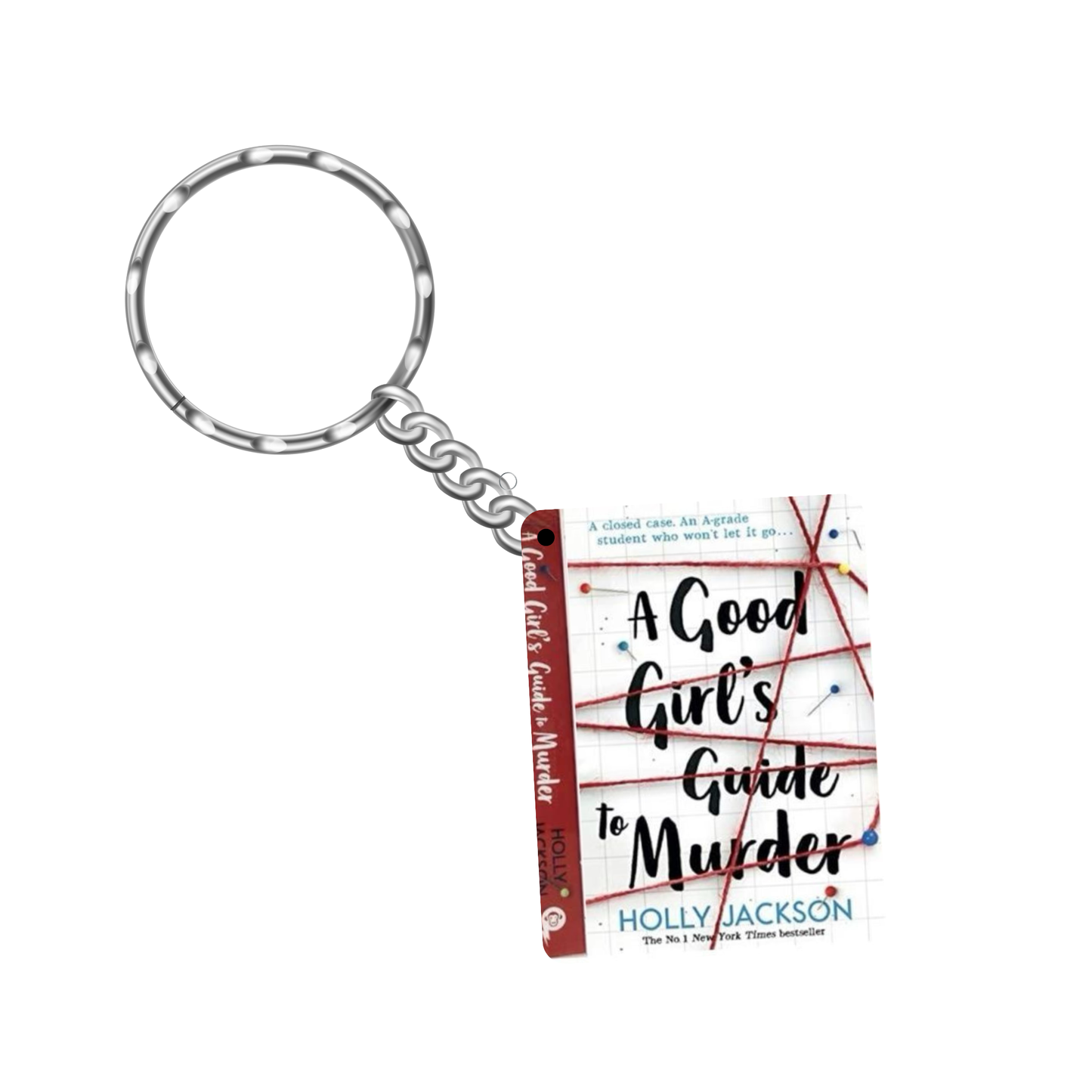 Bookcover Keychain - Customisable / Keyring: Your Favorite Bookcover in Miniature!