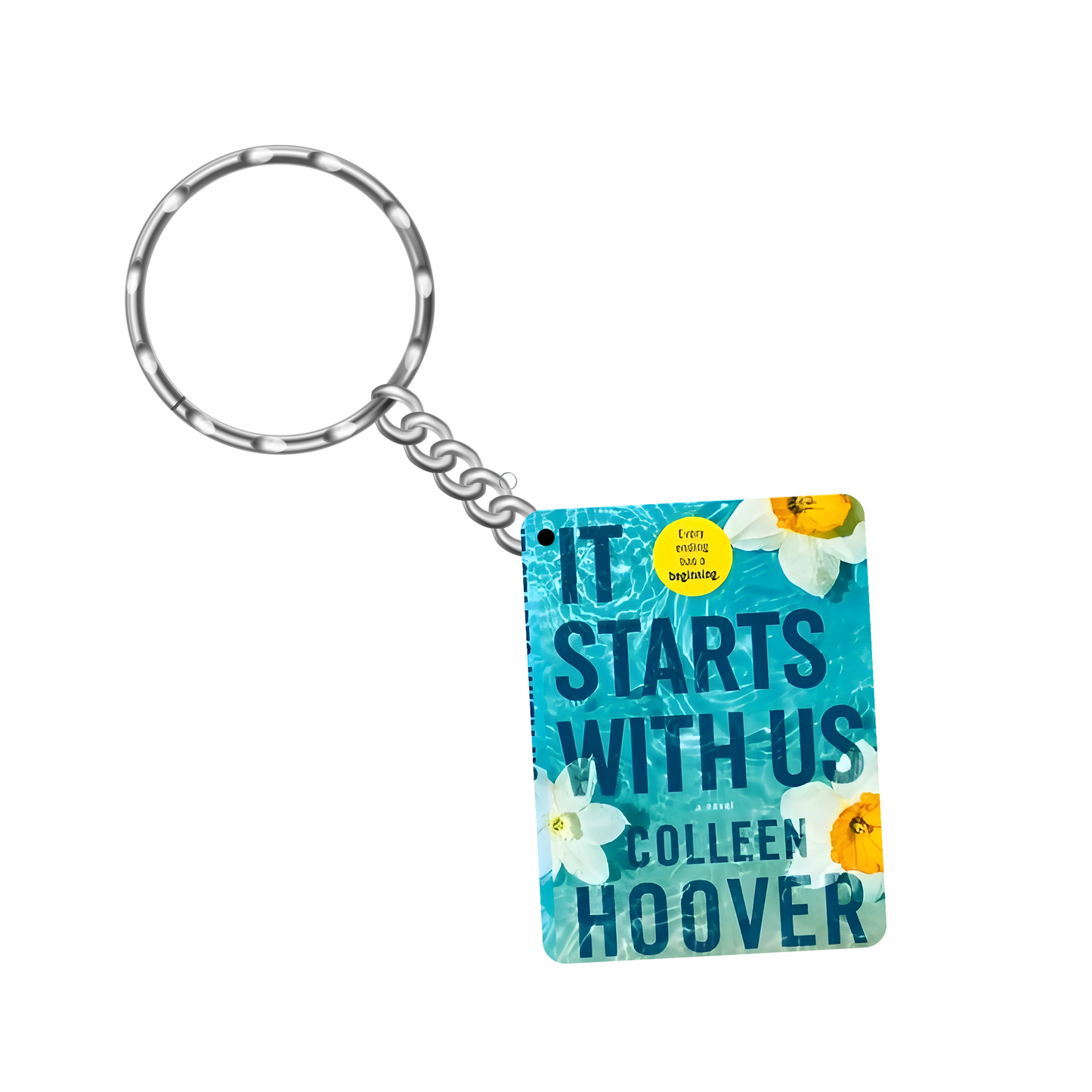Bookcover Keychain - Customisable / Keyring: Your Favorite Bookcover in Miniature!