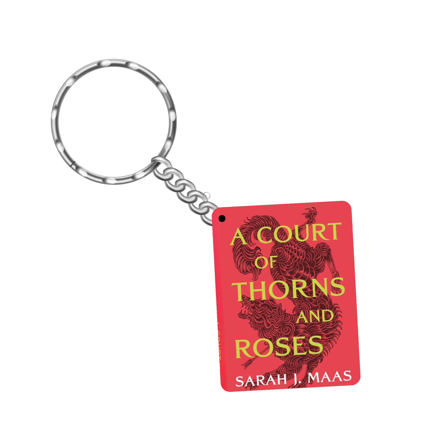 Bookcover Keychain - Customisable / Keyring: Your Favorite Bookcover in Miniature!