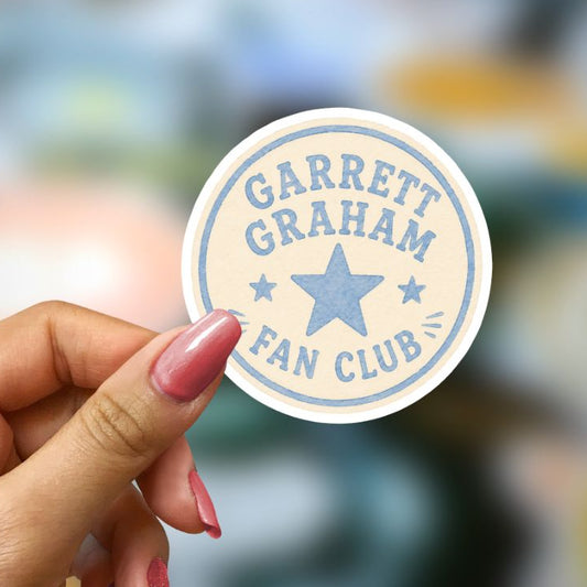 Bookish Vinyl Holographic Sticker - Off Campus - Garrett Graham Fan Club