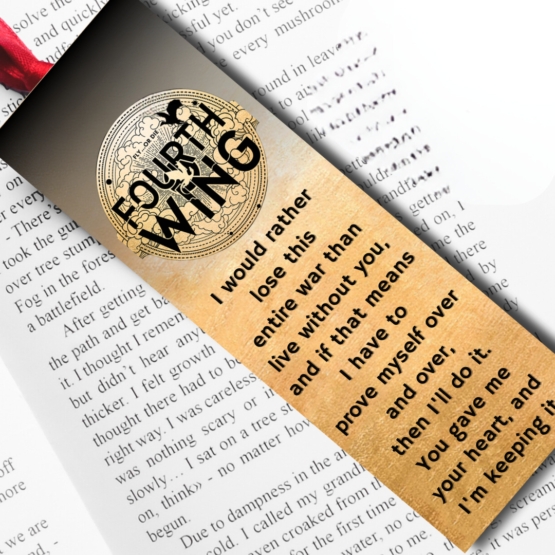 Iron Flame Series Bookmarks