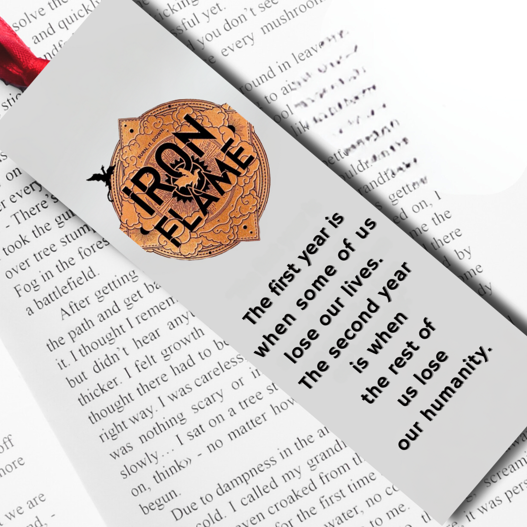 Iron Flame Series Bookmarks