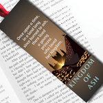 Kingdom of Ash Bookmark