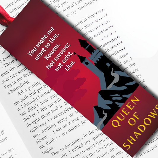 Queen of Shadows Bookmark