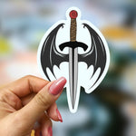 Bookish Vinyl Holographic Sticker - Fourth Wing - Wings of Night