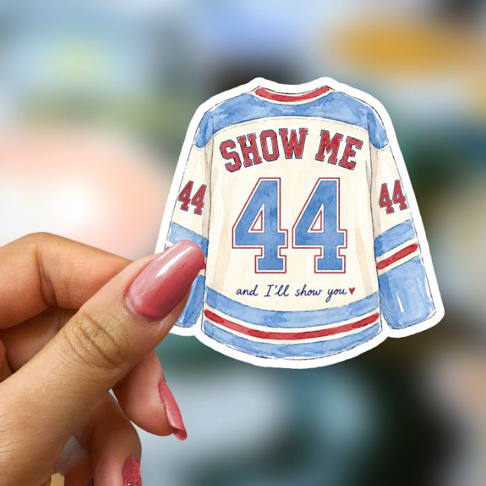 Bookish Vinyl Holographic Sticker - Off Campus - Show Me and I'll Show You